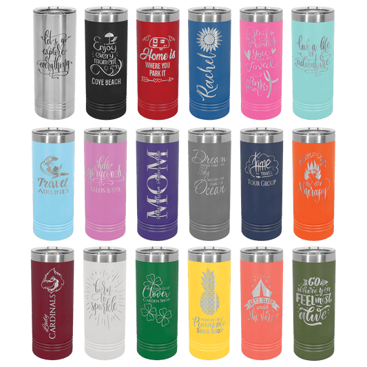 Design Your Own - Polar Camel Skinny Tumbler 22 oz